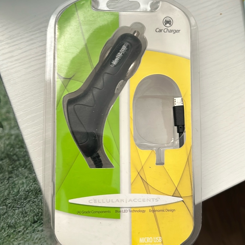 Micro USB car charger